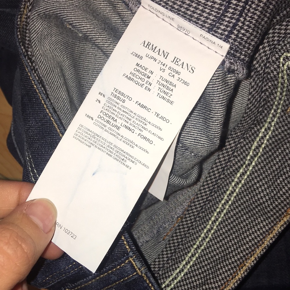 Armani Jeans 25” - Picture 5 of 5